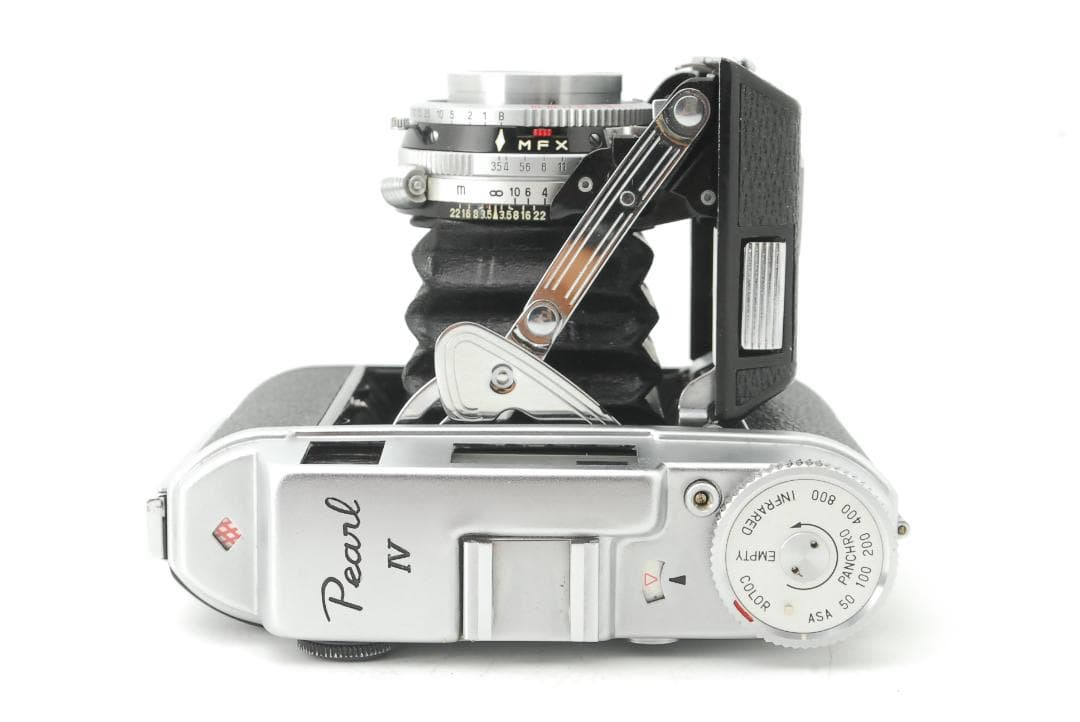 【整備品】小西六(KONICA) Pearl Ⅳレンジファインダーフィルムカメラ