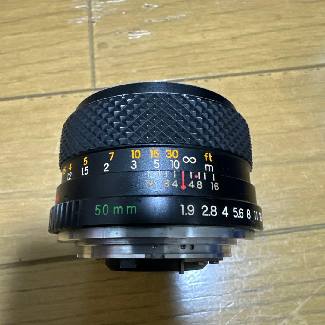 Yashica DSB 50mm f/1.9 単焦点レンズ