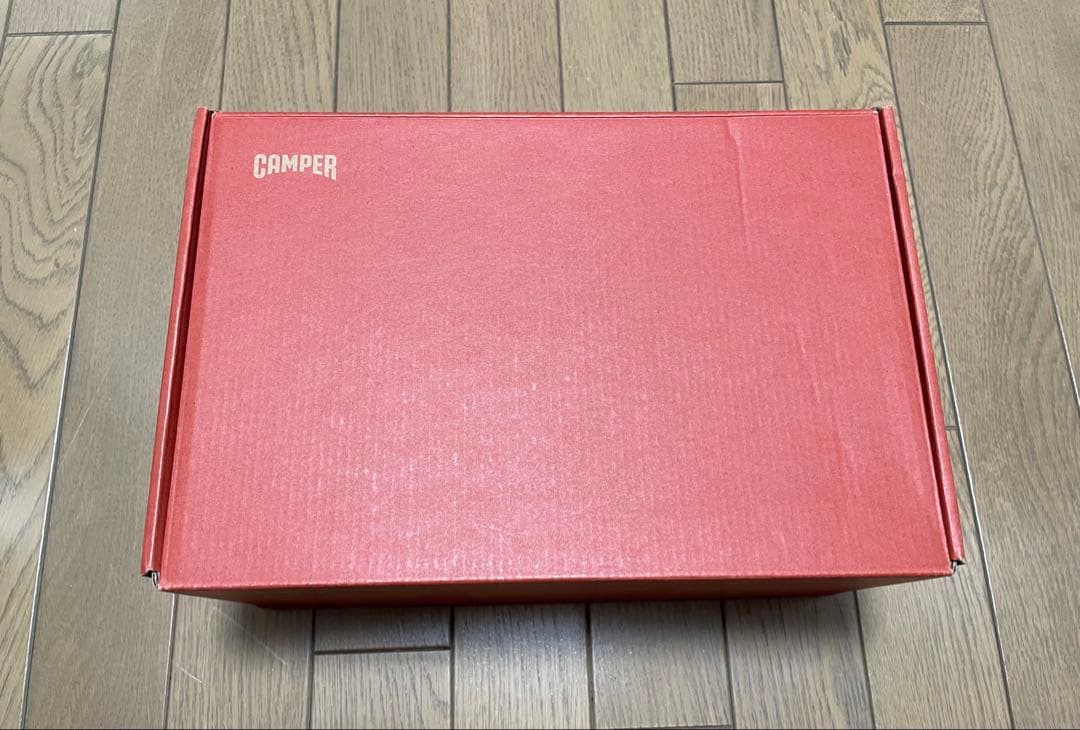 CAMPER ストラップサンダル　赤　40 25㎝　⭐︎