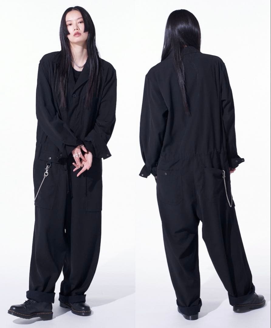 25ssヨウジヤマモトS'YTE サイト ジャンプスーツ つなぎ オールインワン
