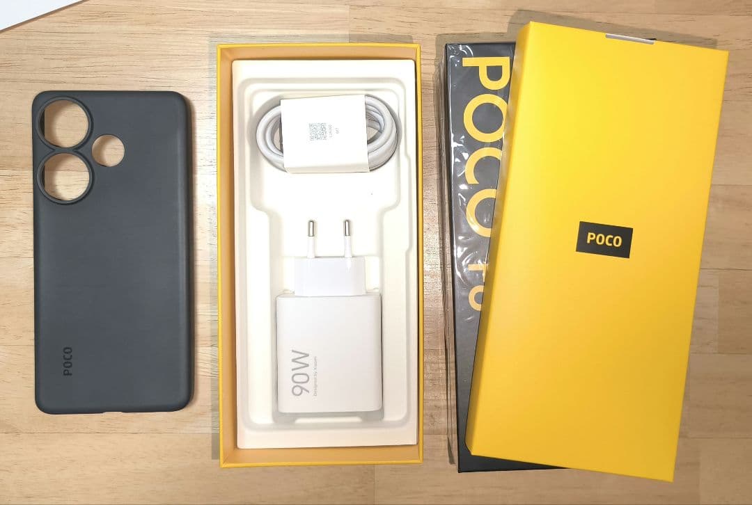 POCO F6グローバル版 Black 12GB RAM 512GB ROM