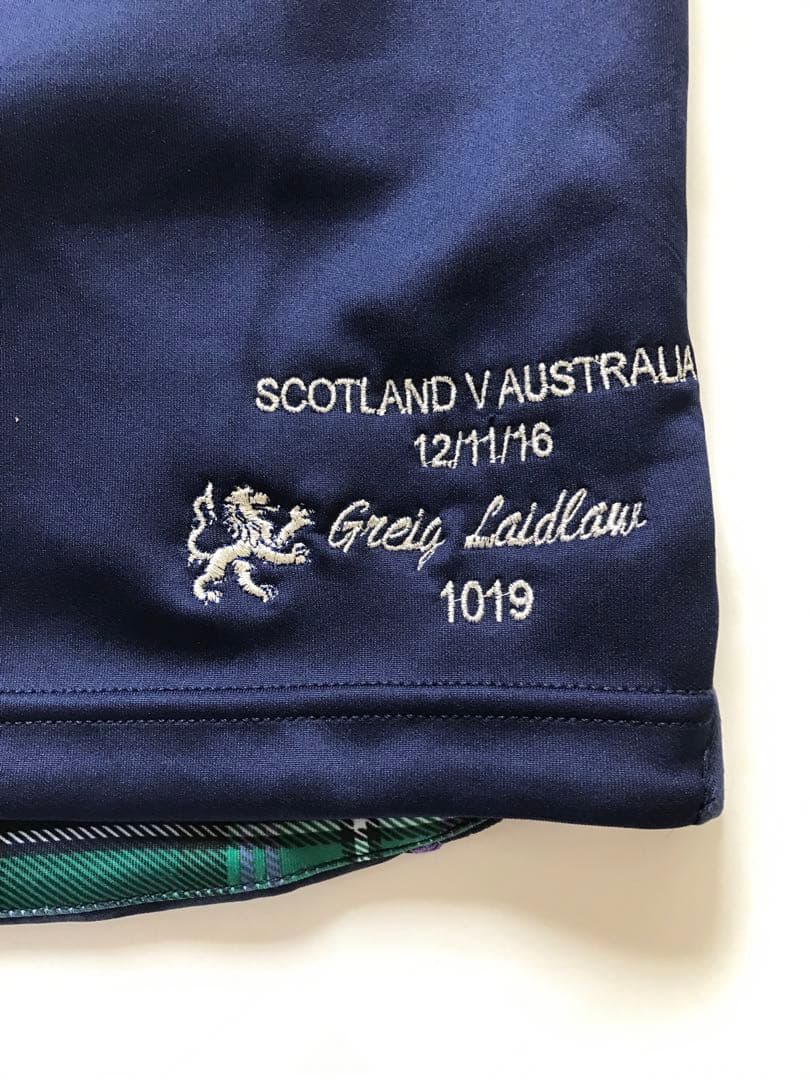 【うさぎ】元スコットランド代表グレイグ・レイドローの試合実使用ジャージ