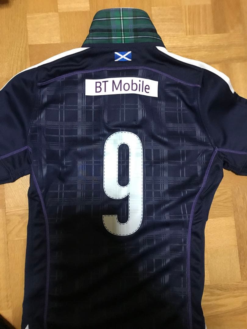 【うさぎ】元スコットランド代表グレイグ・レイドローの試合実使用ジャージ