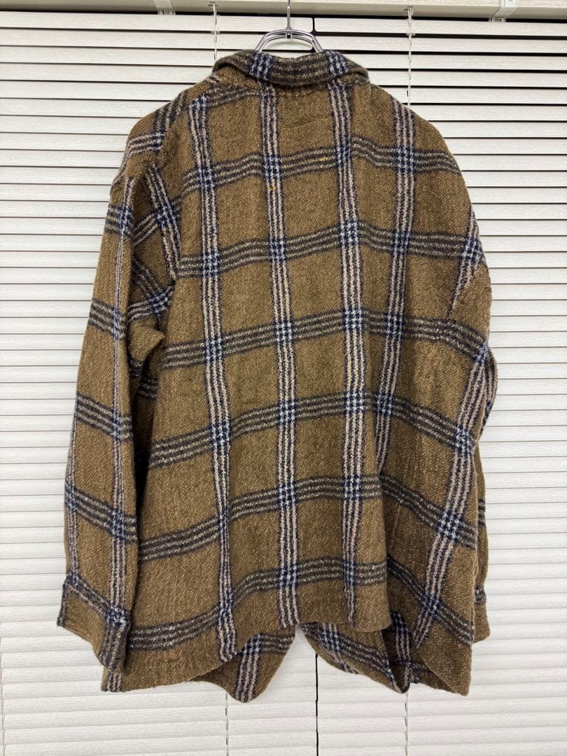 新品未使用　45R 45rpm メリノ縮絨 908シャツジャケット テーラード