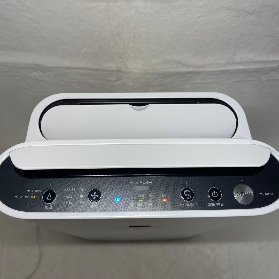 2022年製SHARP 空気清浄機 KC-40TH4-W プラズマクラスター