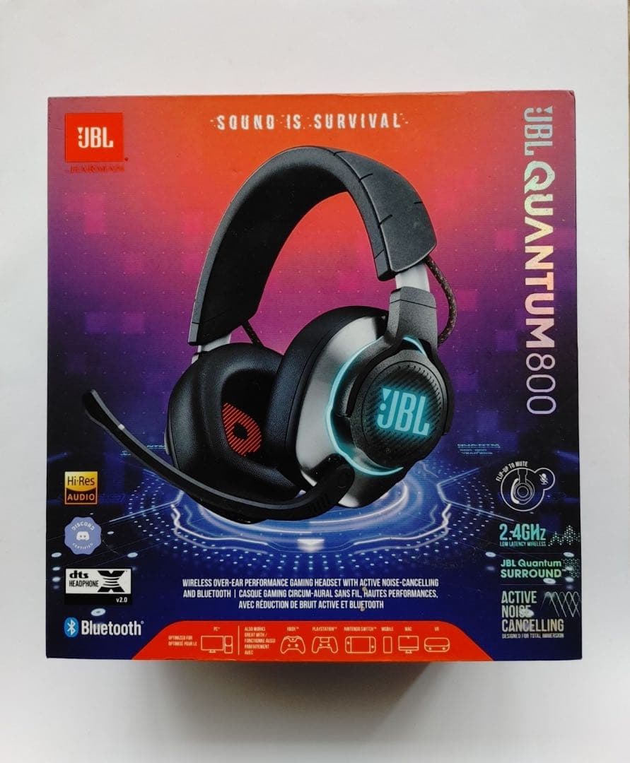 JBL Quantum 800 ゲーミングヘッドセット