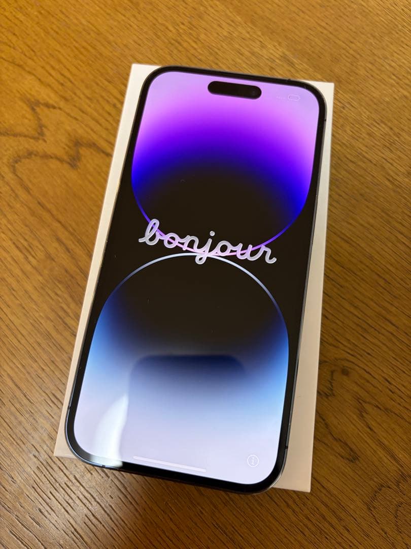 iPhone 14 Pro ディープパープル 本体　SIMフリー