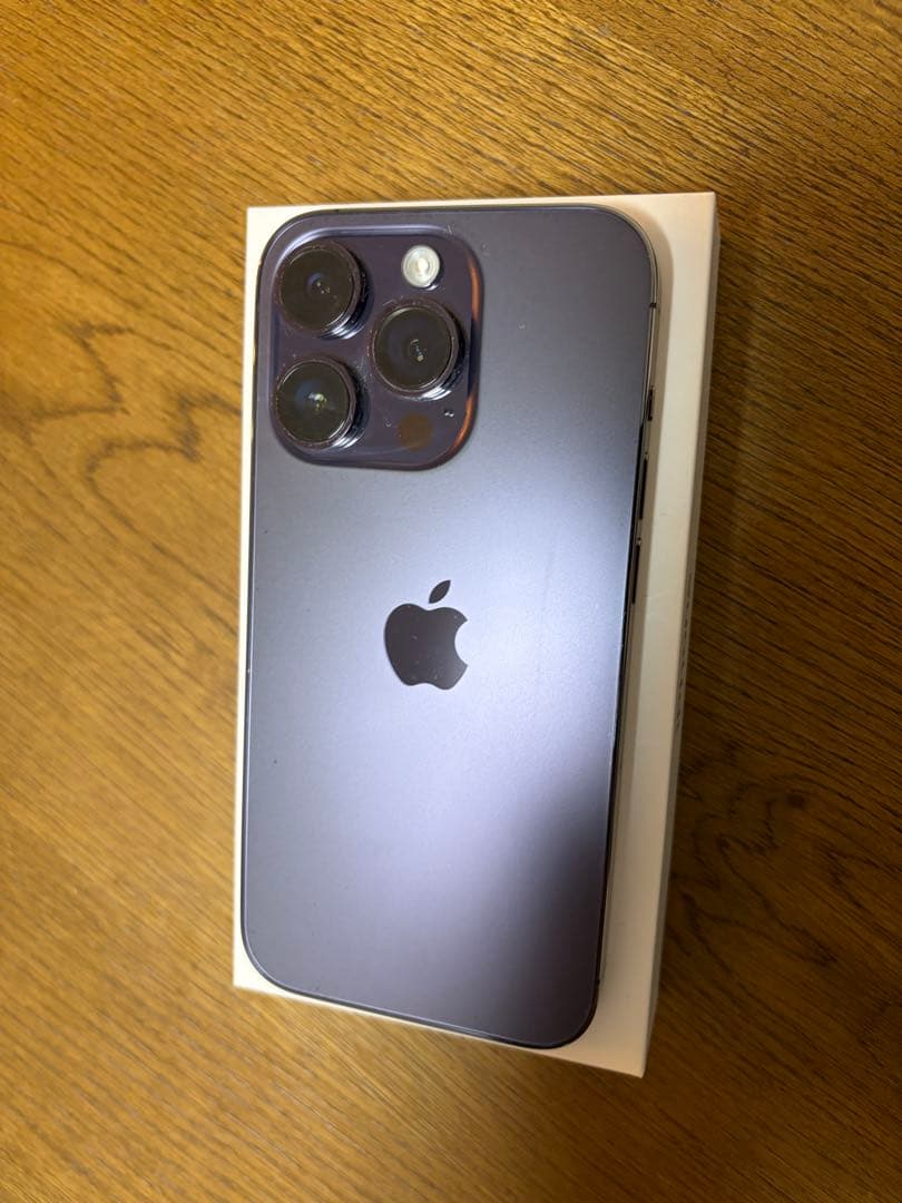 iPhone 14 Pro ディープパープル 本体　SIMフリー