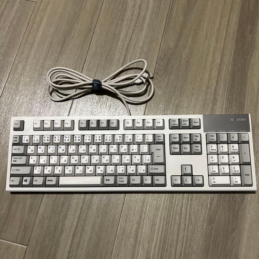 REALFORCE R2S-JPV-IV 日本語 キーボード 中古