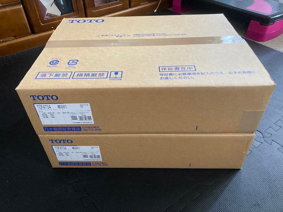 ✨新品未使用品TOTOアプリコットF3TCF4734 #NWI✨　2台セット