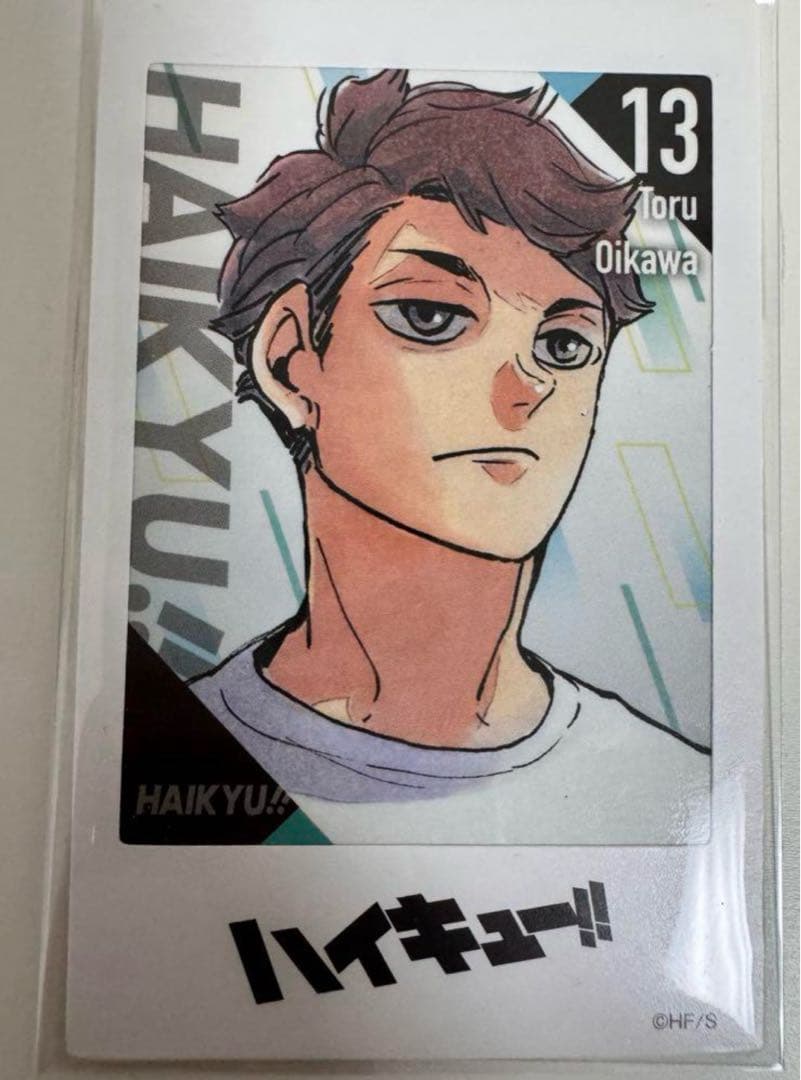 ハイキュー‼︎ 及川徹 チョコクランチ 特製フォトカード チェキ ハイキュー