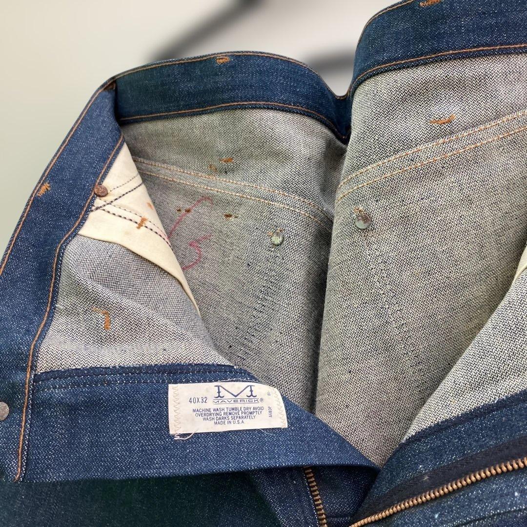 希少‼️デッドストック‼️新品未使用【MAVERICK】44MW W40 ブルーベル