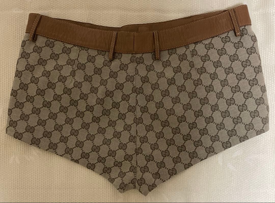 GUCCI GG キャンバス ショートパンツ 38