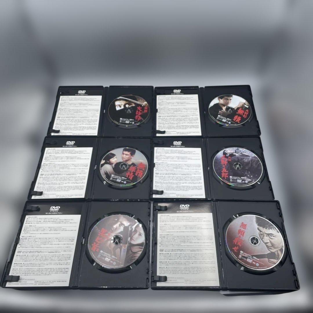 渡哲也 無頼 シリーズ DVD 全6巻セット