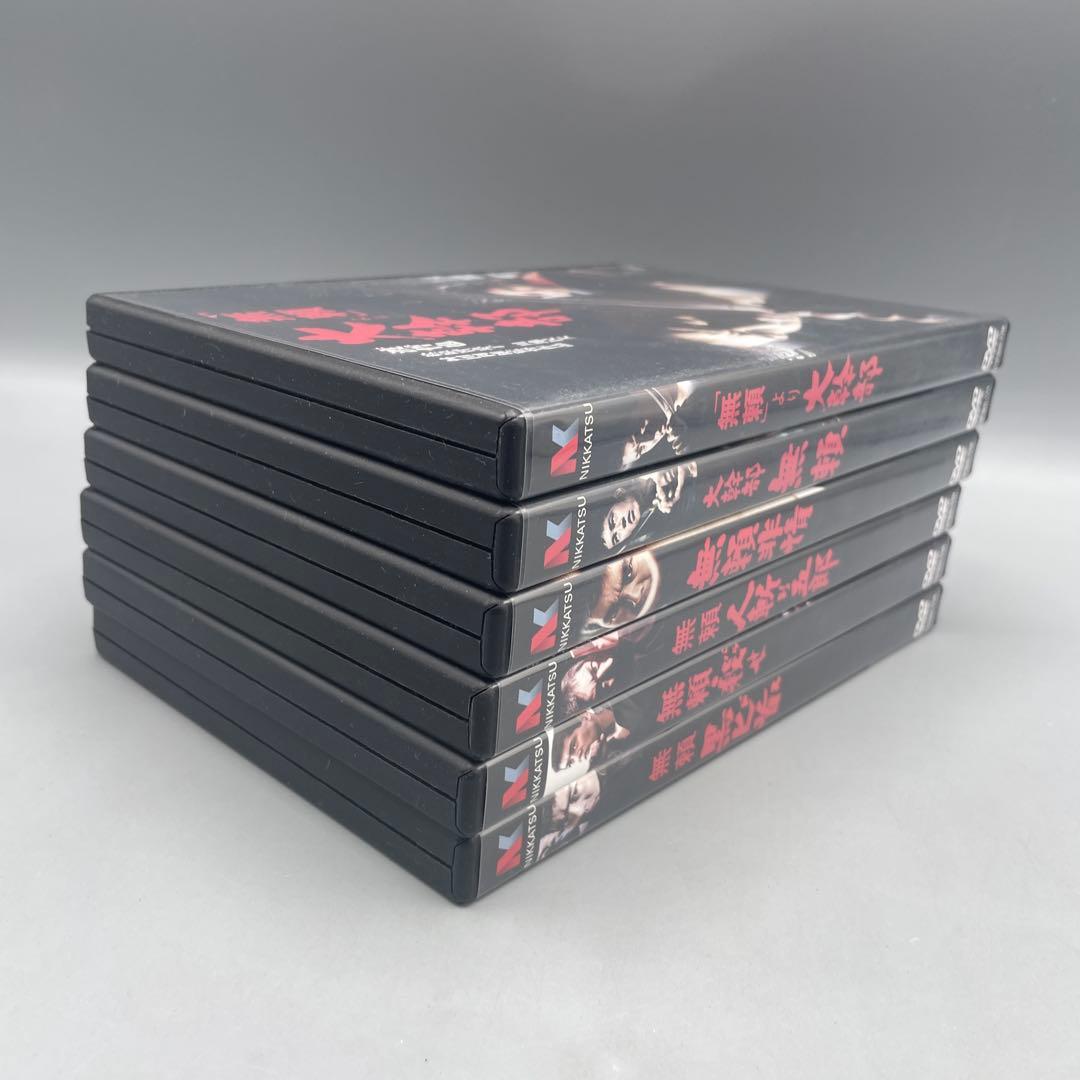 渡哲也 無頼 シリーズ DVD 全6巻セット