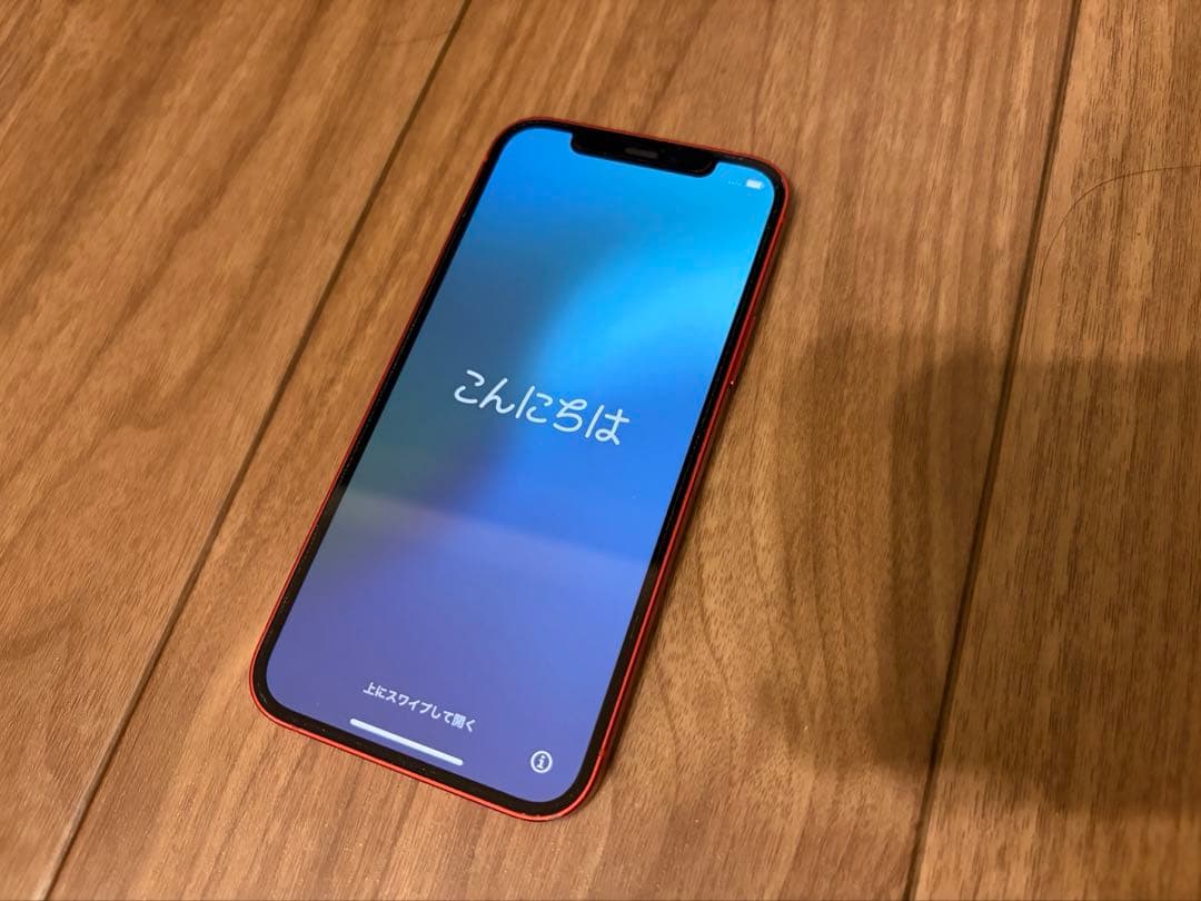 iPhone12 64GB 本体　レッド