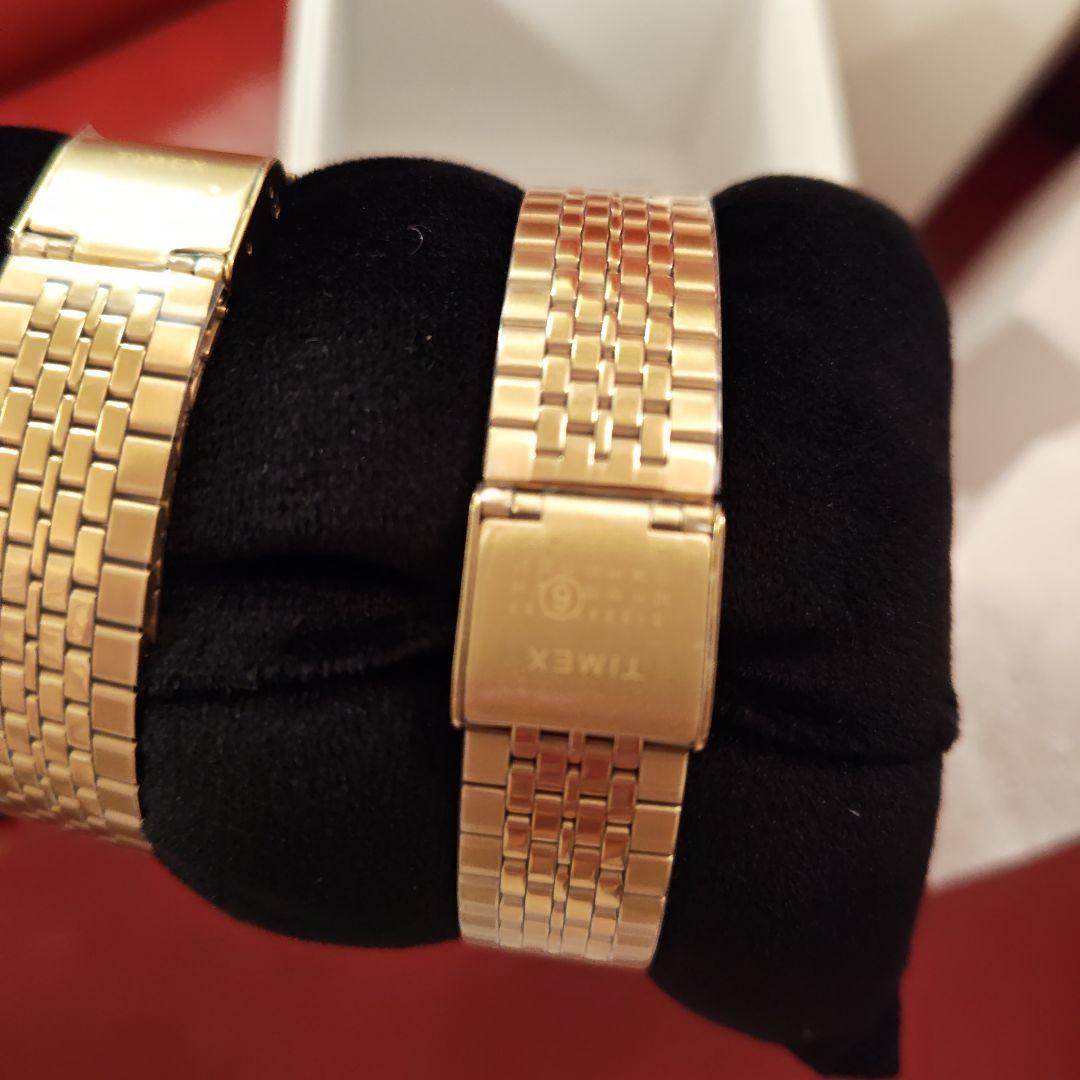 MM6 TIMEX ゴールド デジタル腕時計