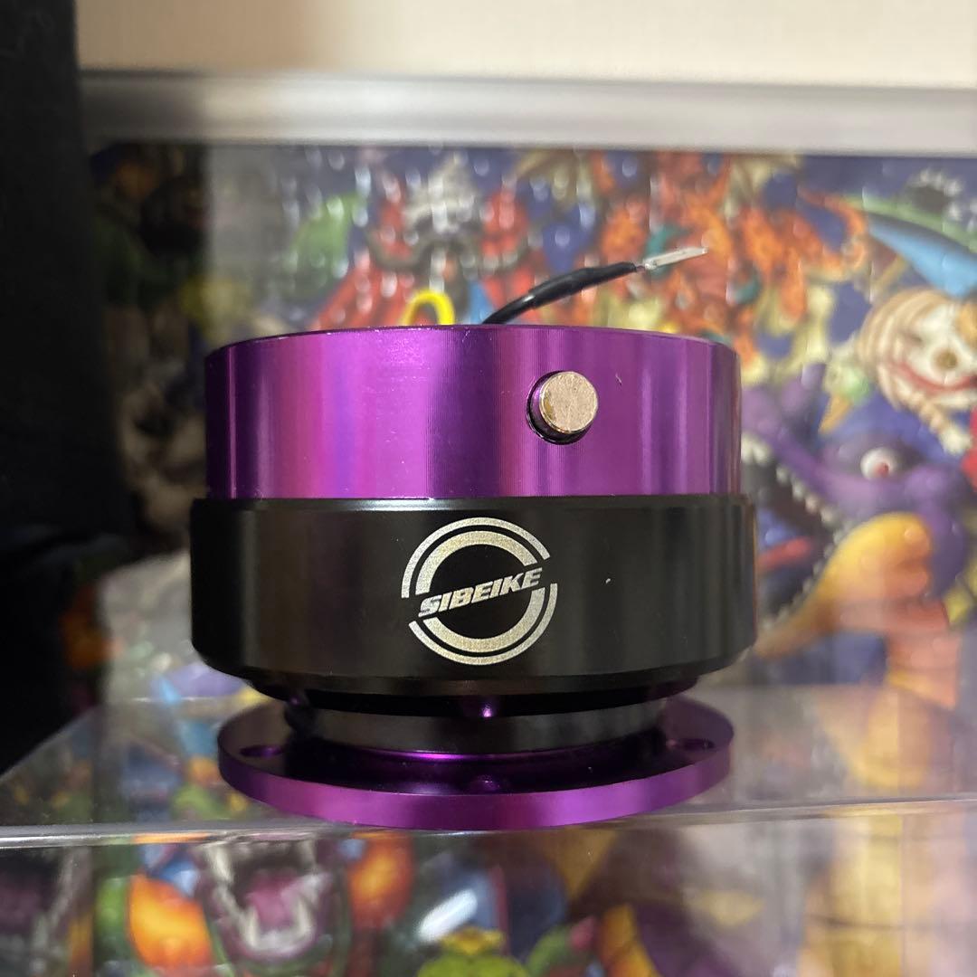 【レンチン音】SIBEIKE パープル クイックリリース ショートボスセット