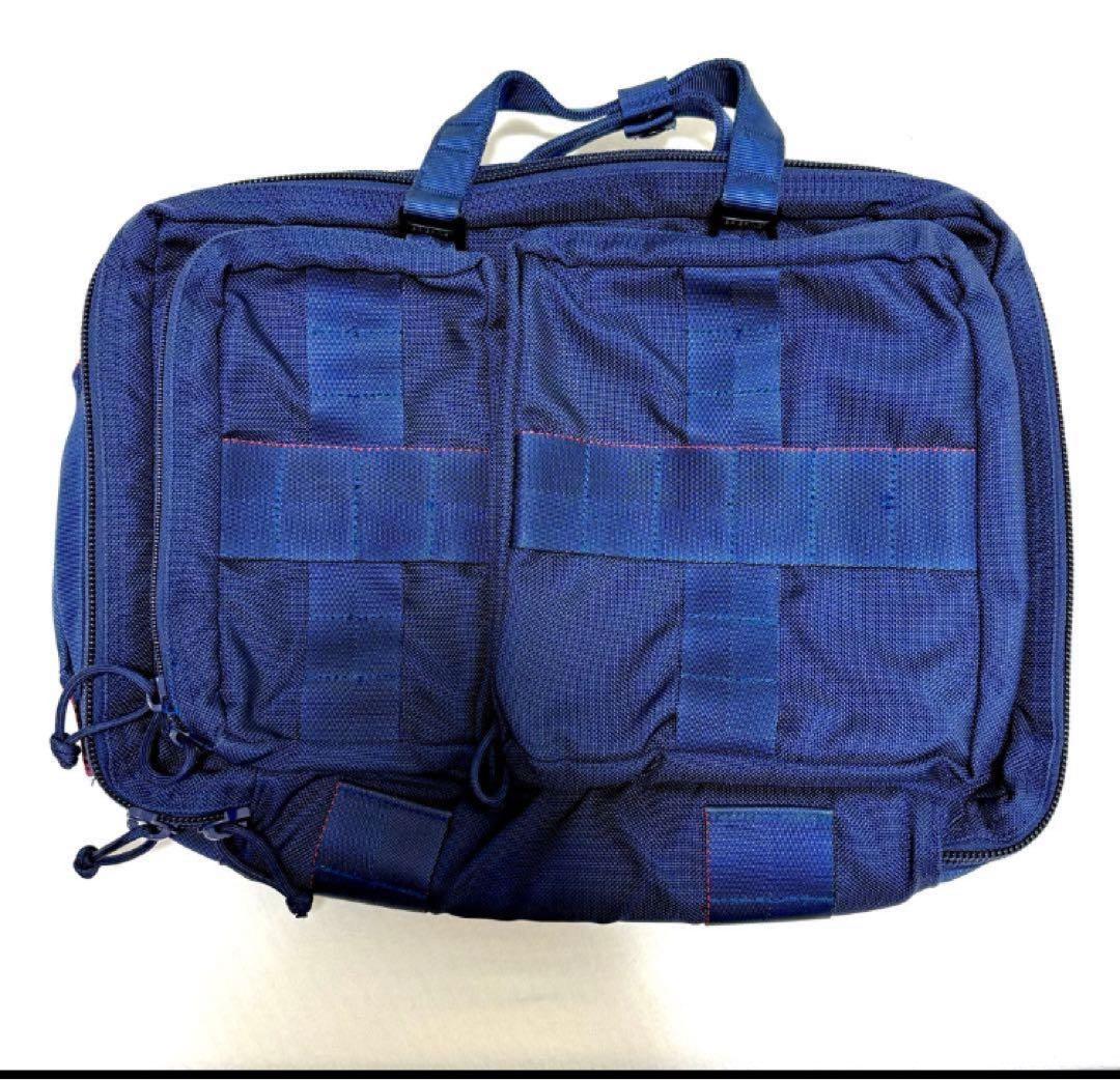 ショルダーベルト無 BRIEFING×BEAMS バッグNAVYビジネスリュック