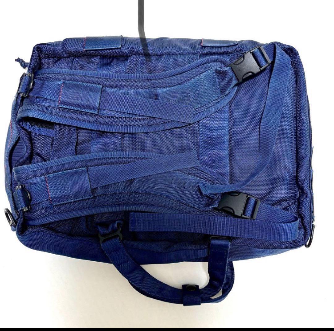 ショルダーベルト無 BRIEFING×BEAMS バッグNAVYビジネスリュック