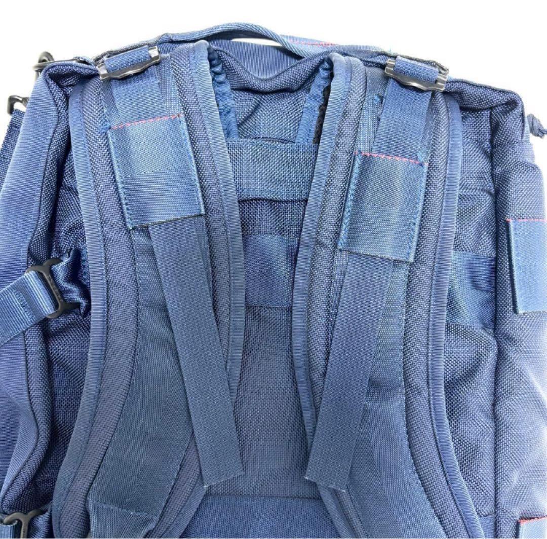 ショルダーベルト無 BRIEFING×BEAMS バッグNAVYビジネスリュック