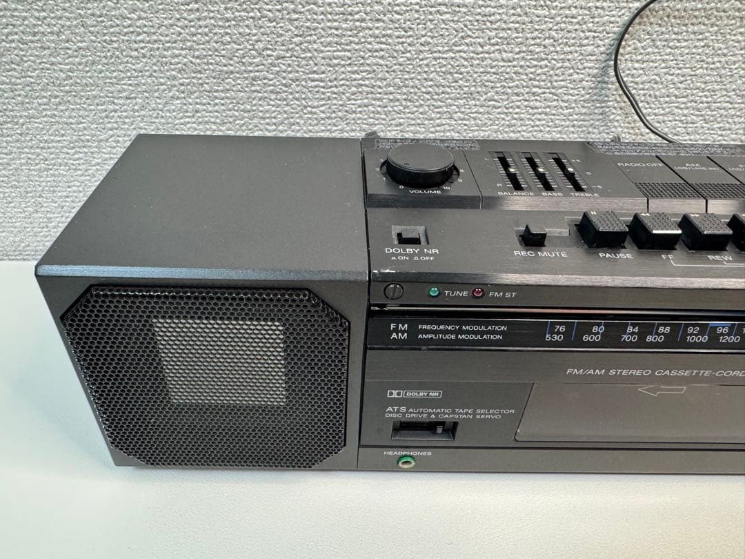SONY ZXー7 AM FM ステレオカセットレコーダー