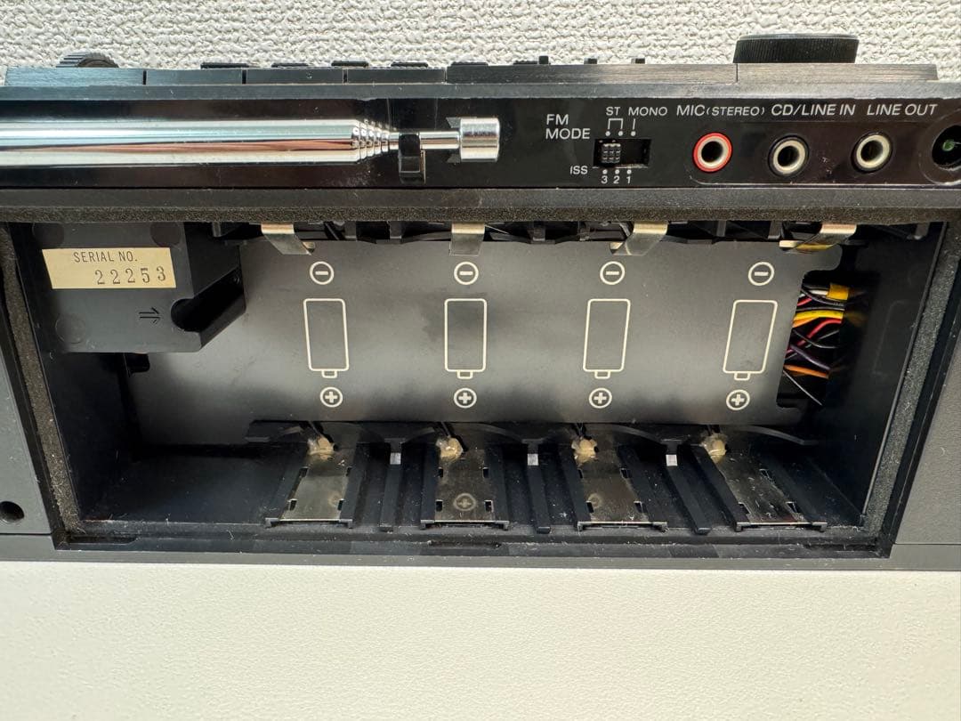 SONY ZXー7 AM FM ステレオカセットレコーダー