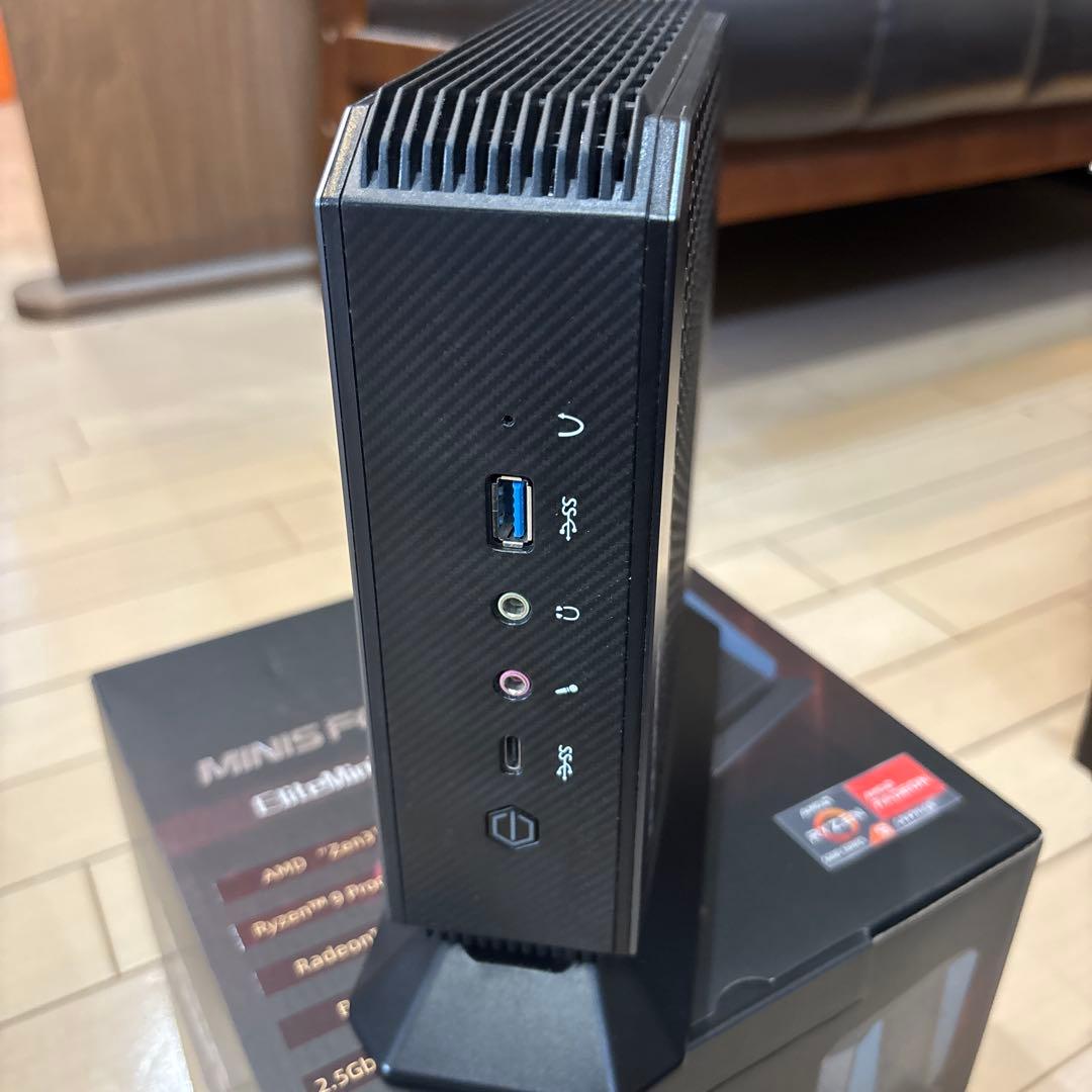 ミニPC MINISFORUM HX90 Ryzen9 5900HX win11 32GB
