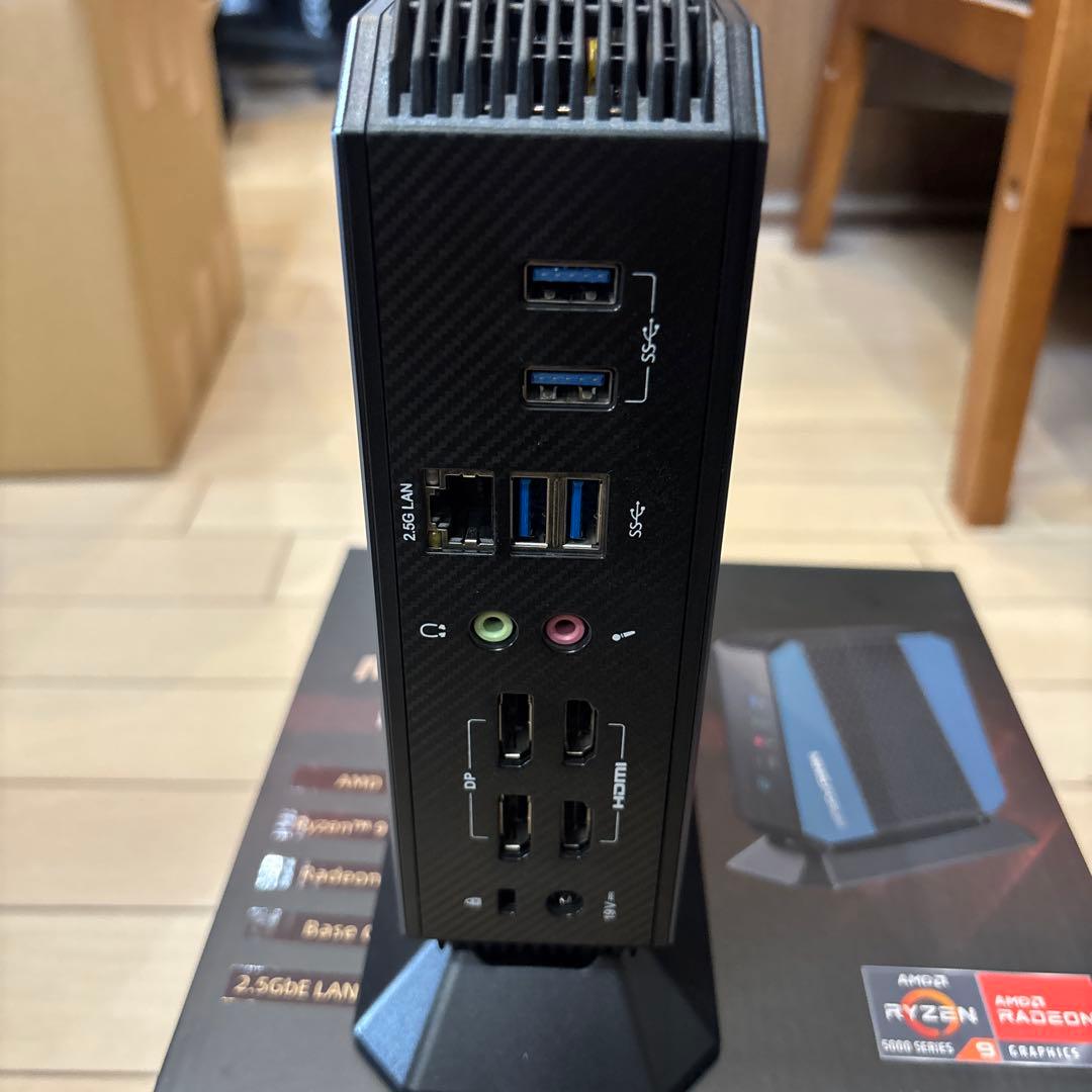 ミニPC MINISFORUM HX90 Ryzen9 5900HX win11 32GB