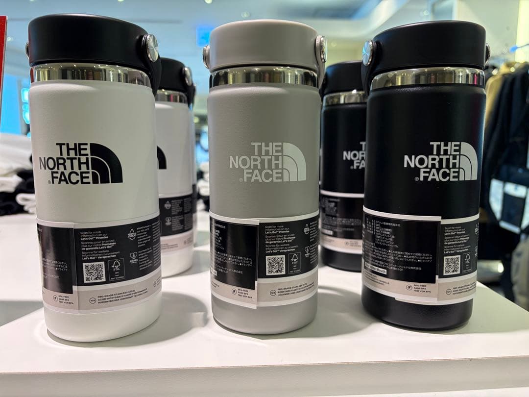 ノースフェイス　ハイドロフラスク　コラボ希少ボトル早いもの勝ち473ml 白黒