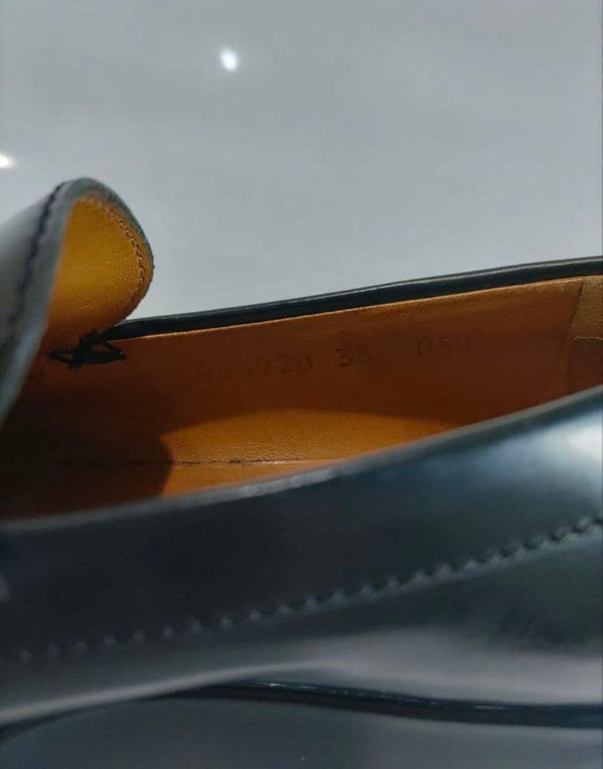 リ*ン様 GUCCI 厚底ローファー シェリーライン 35