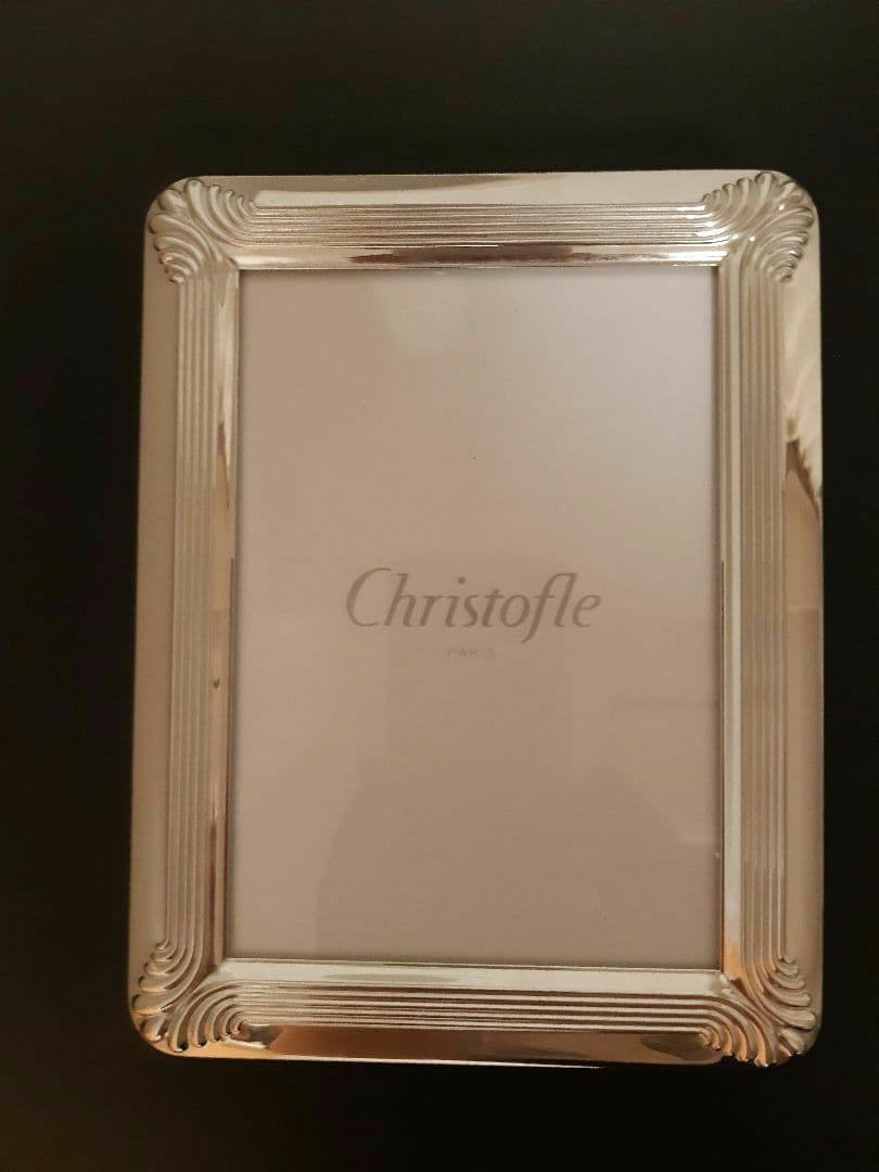 Christofle　 シルバー フォトフレーム coquille