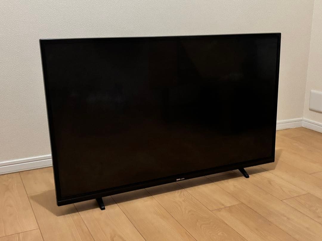 DMM.make 43型 4Kモニター チューナーレステレビ