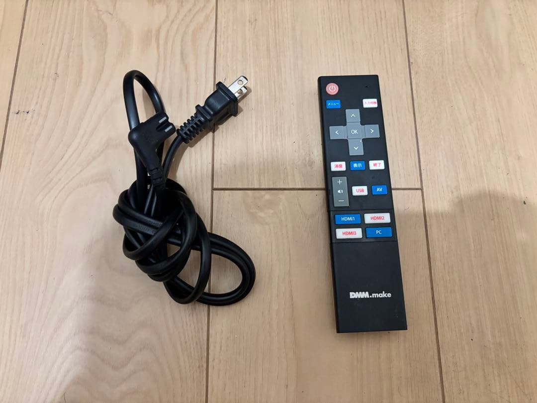 DMM.make 43型 4Kモニター チューナーレステレビ