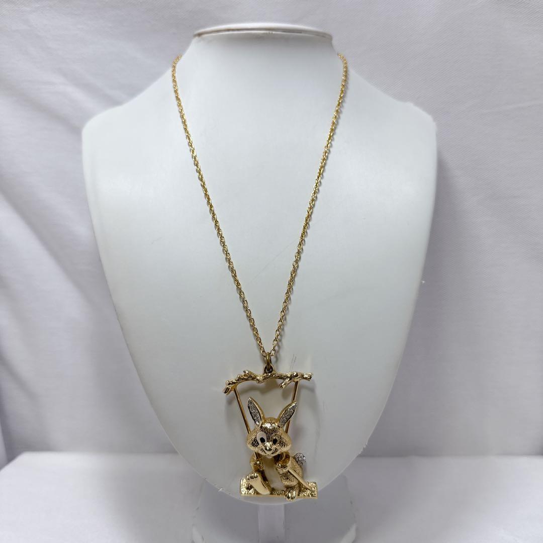 ヴィンテージ JOMAZ ジョマーズ ゴールドカラー ペンダント ネックレス