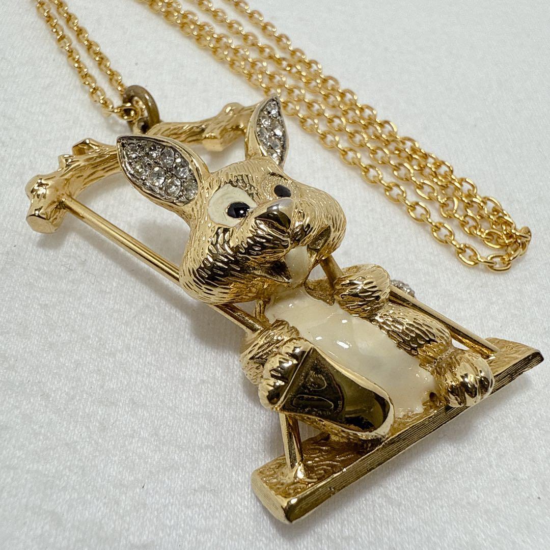 ヴィンテージ JOMAZ ジョマーズ ゴールドカラー ペンダント ネックレス