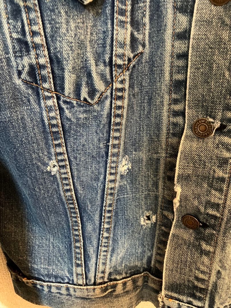 USA製Levi's 70505ケアタグ70sスモールe RRL テンダーロイン