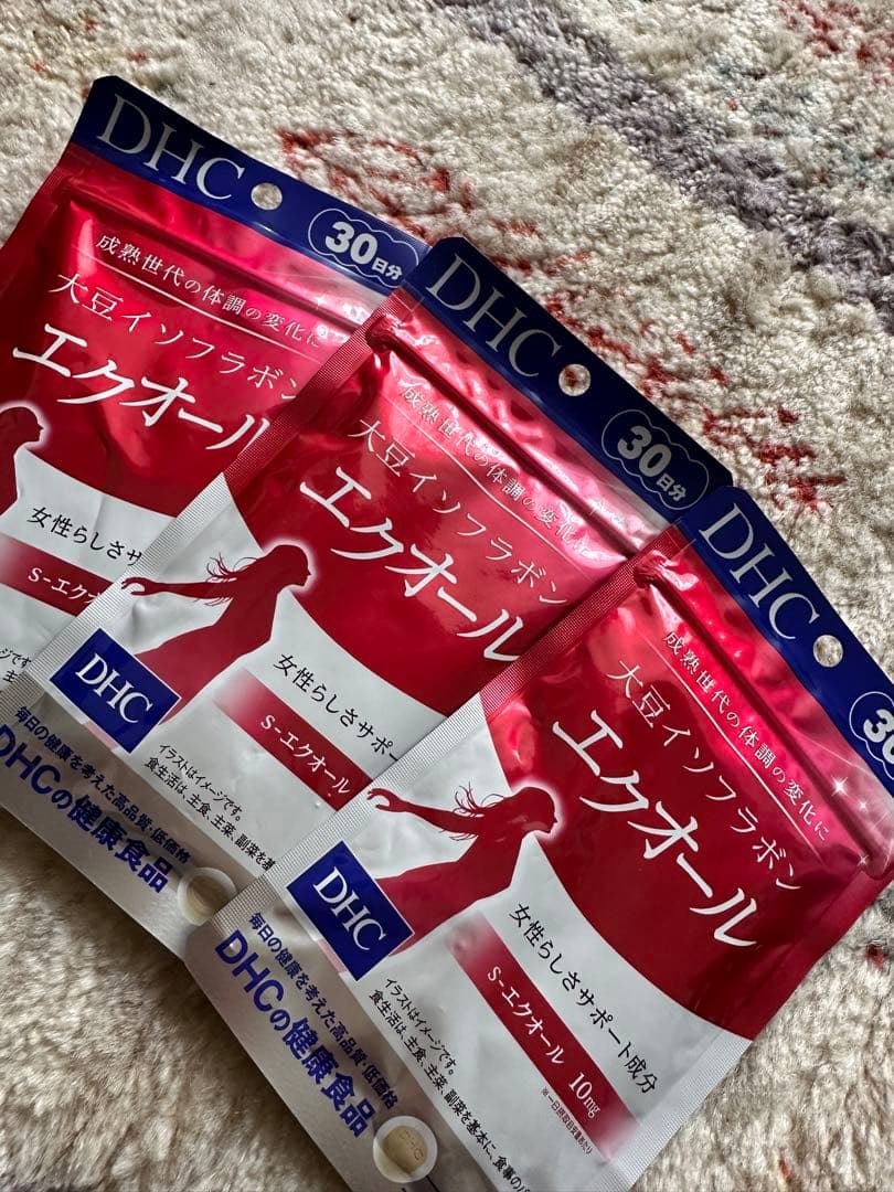 DHC エクオール　30日分×3袋　もちろん未開封！