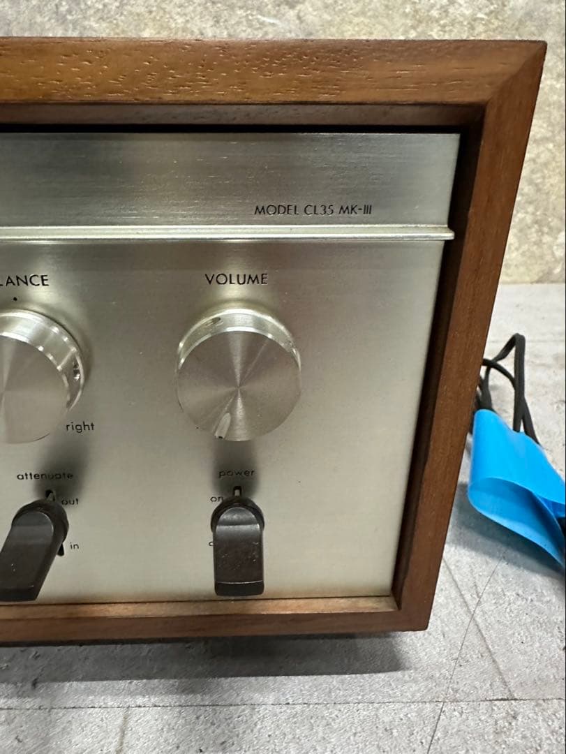 ハ*ス様 LUXMAN CL35 MK-III 真空管 プリアンプ管球式コントロ