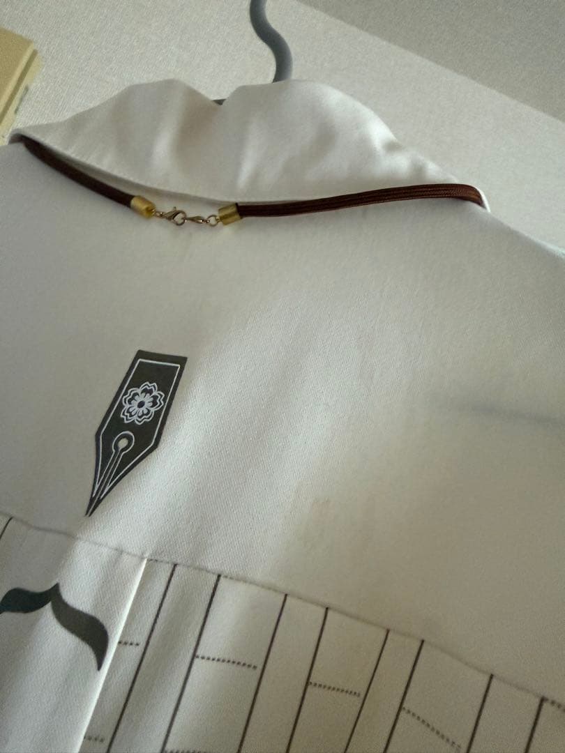 Favorite ミディアム丈 レトロワンピース 原稿用紙柄