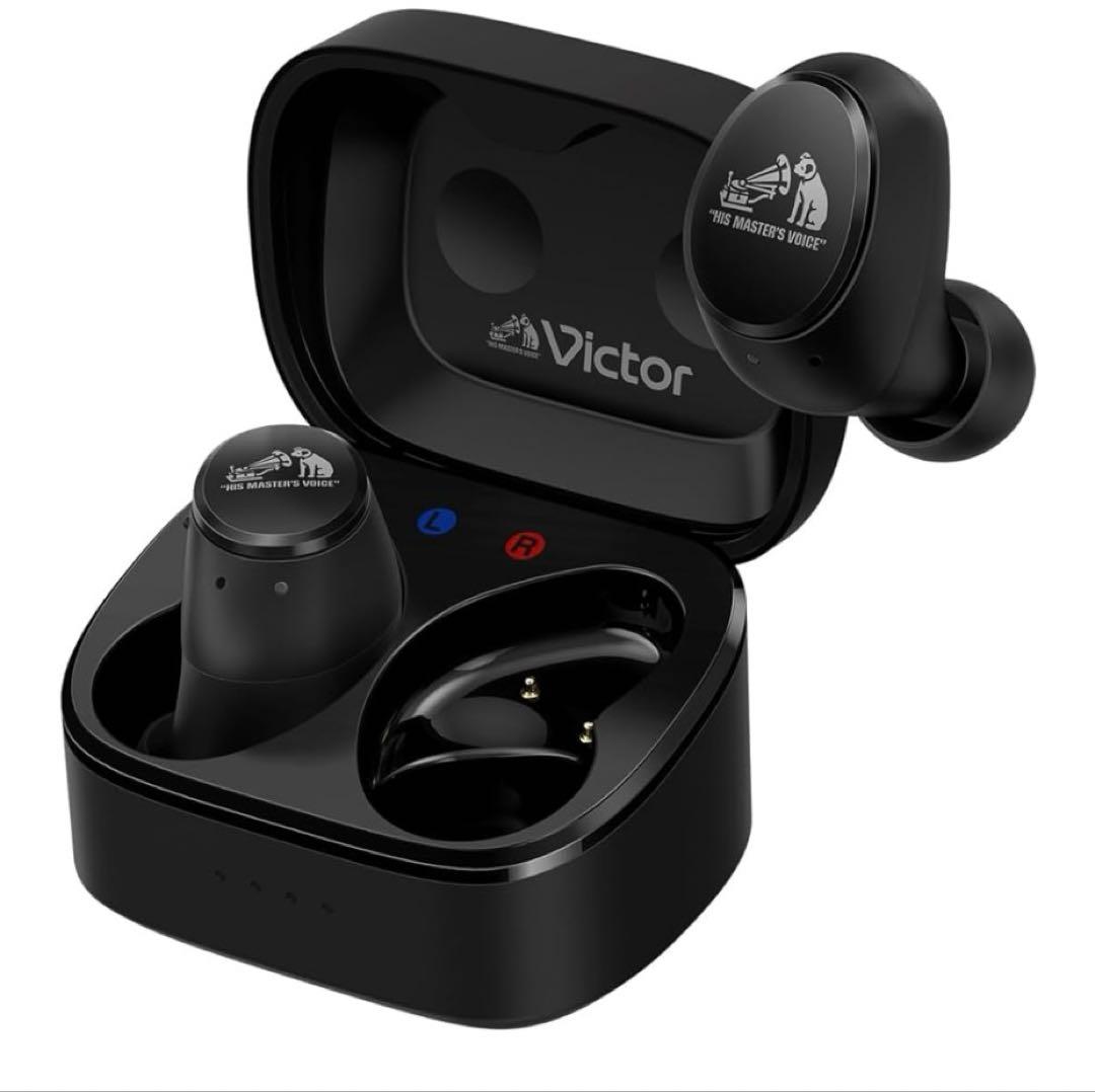 JVCケンウッド VictorHA-FX550T-Bワイヤレスイヤホン ブラック
