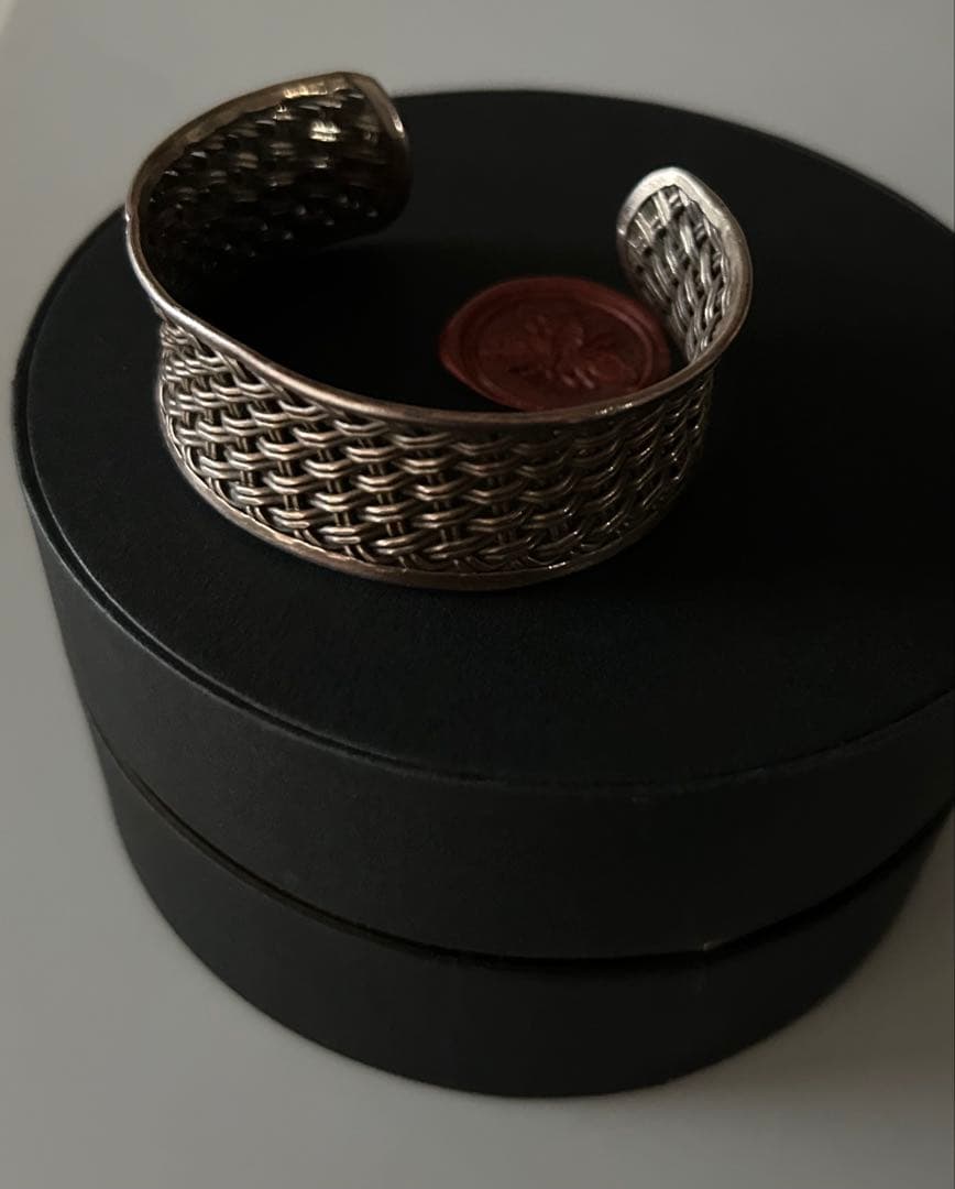 ✳︎８eight✳︎【バスケットメッシュバングル】