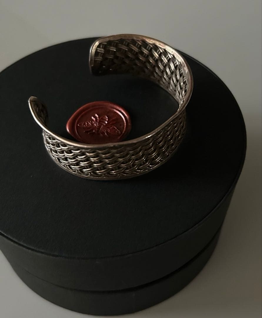 ✳︎８eight✳︎【バスケットメッシュバングル】