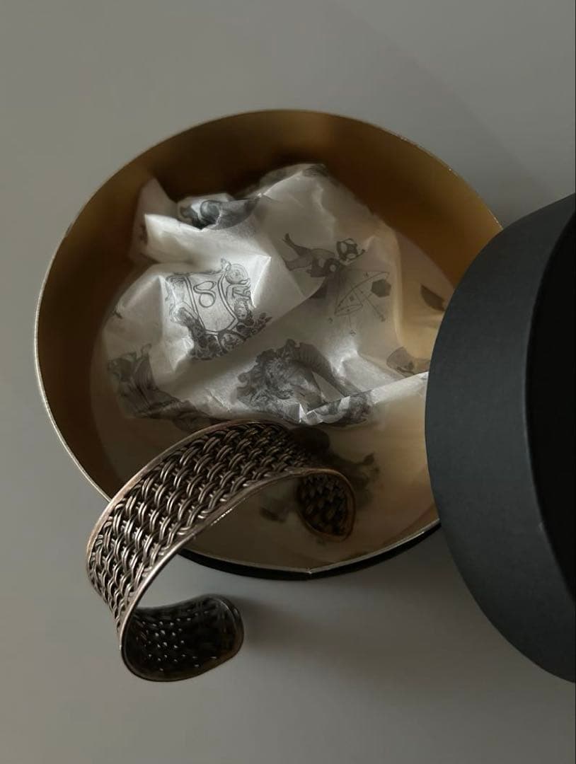 ✳︎８eight✳︎【バスケットメッシュバングル】