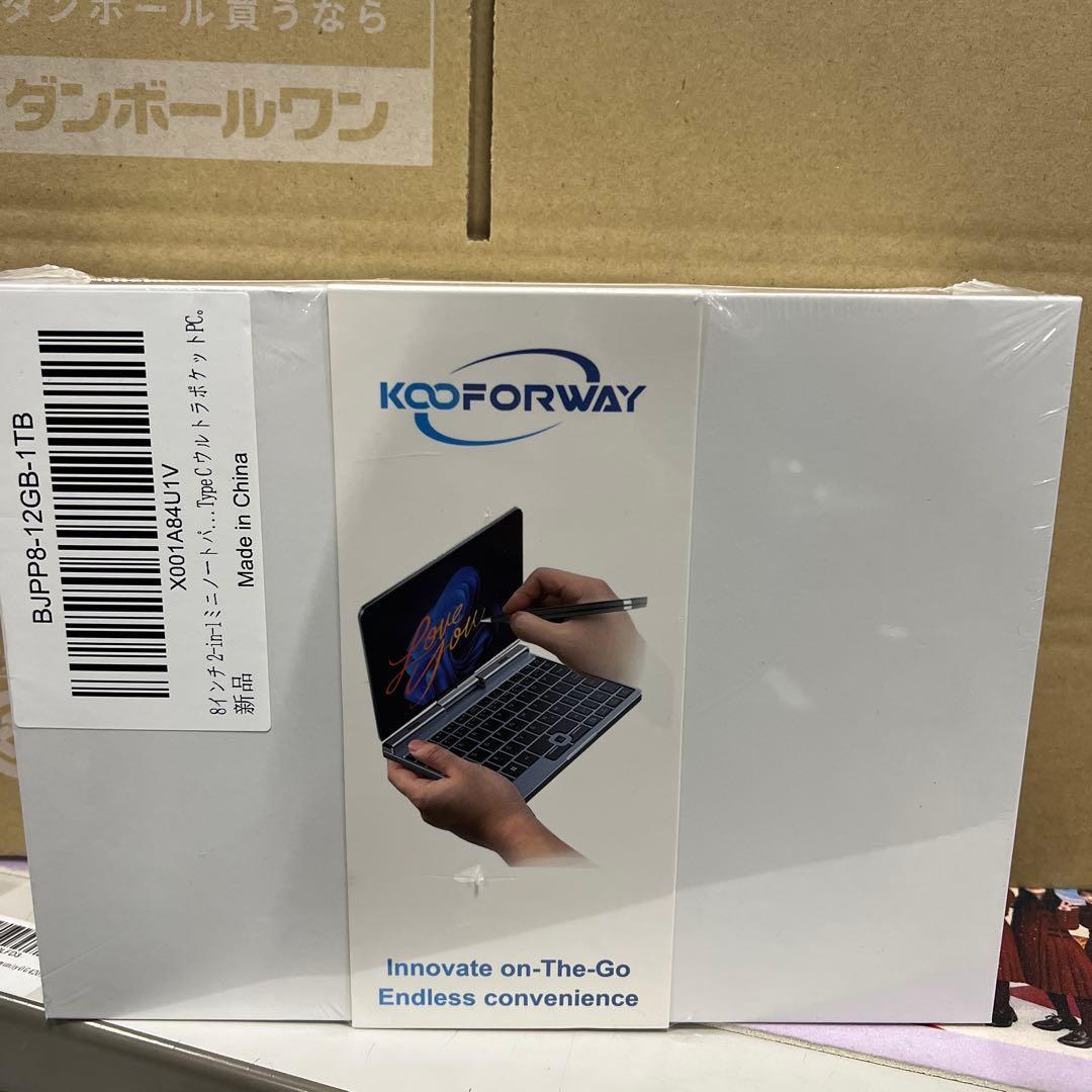 新品　KOOFORWAY 8インチ ミニノートパソコン　12GB