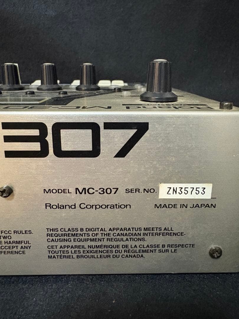 【入手困難】Roland groovebox MC-307 リズムマシーン
