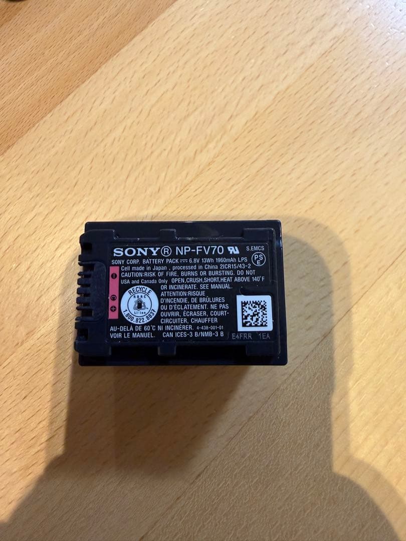 SONY HD 60倍ズーム ビデオカメラ本体