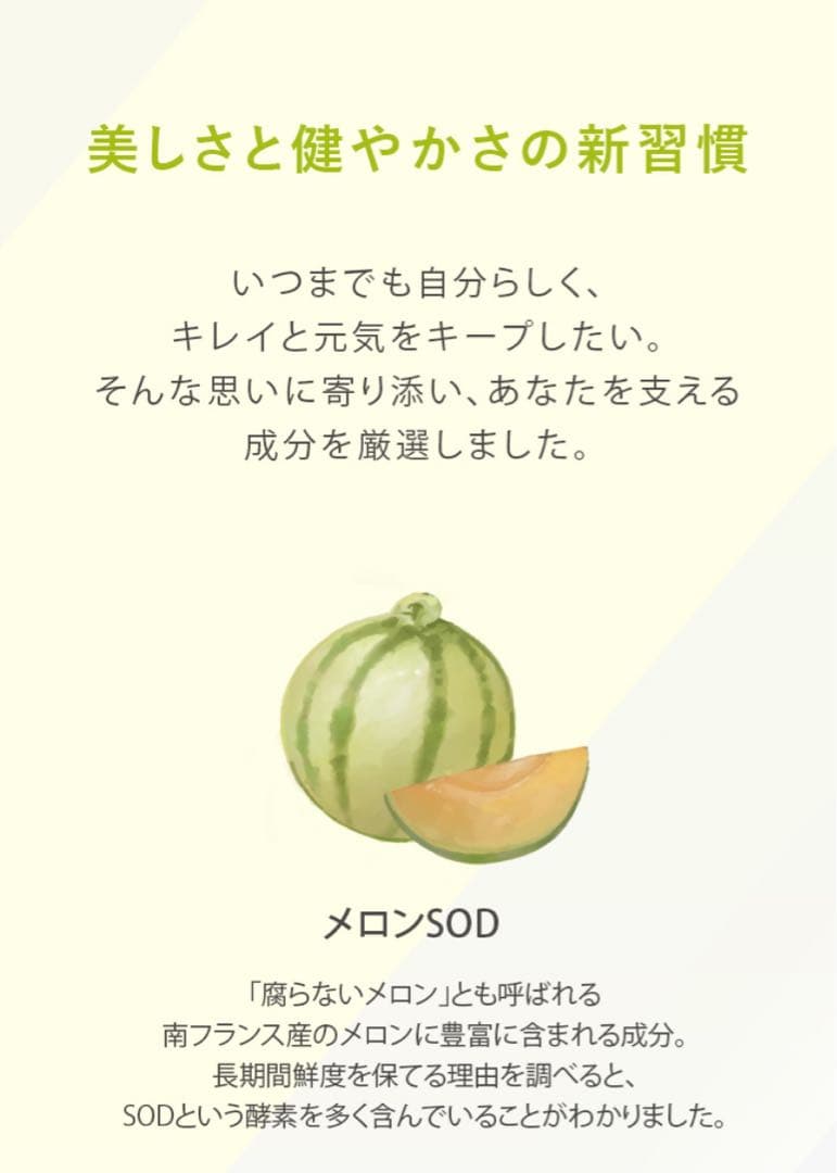 シャルレ 健康食品