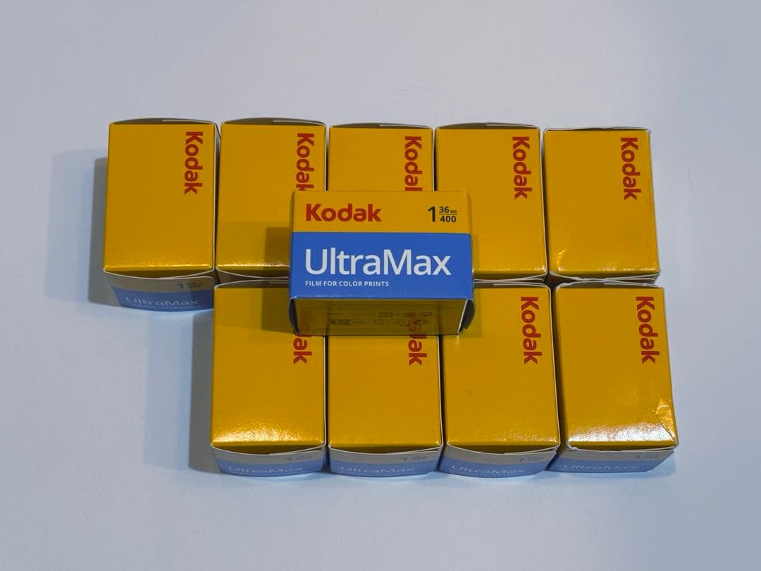 【最終値下げ】kodak UltraMax 36枚撮り10個セット