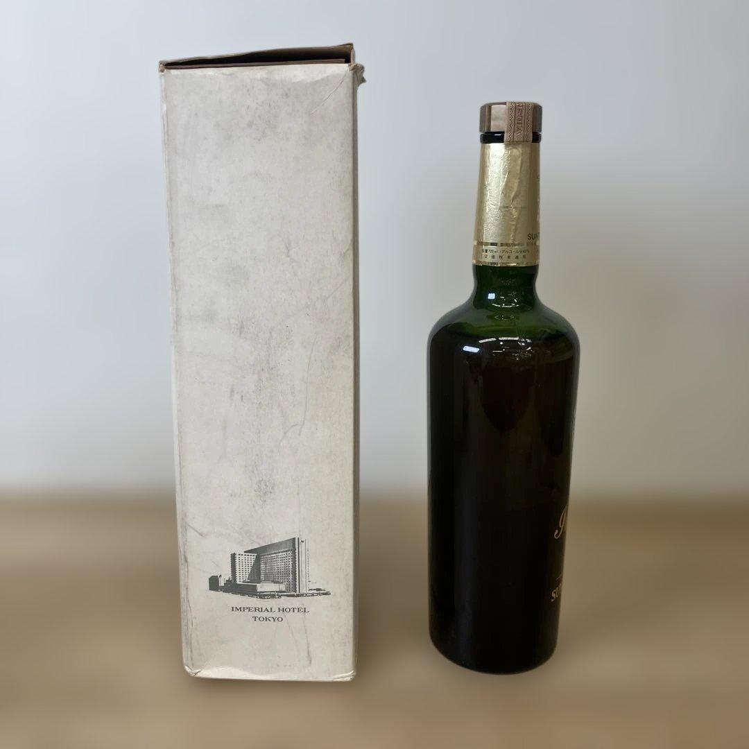 未開栓 サントリーウイスキー特級 1960 帝国ホテル 記念ボトル 外箱付き